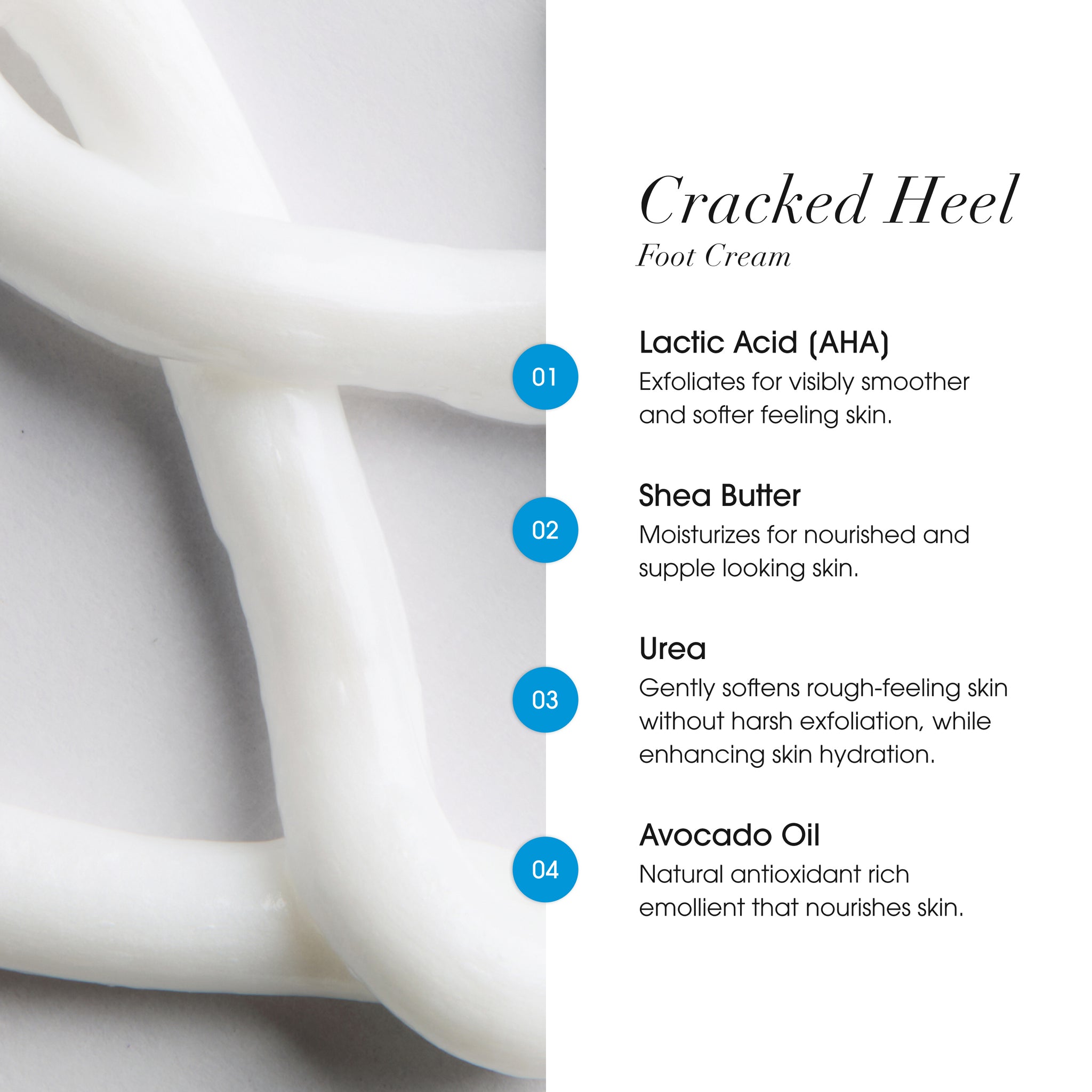 Crème pour talons craquelés