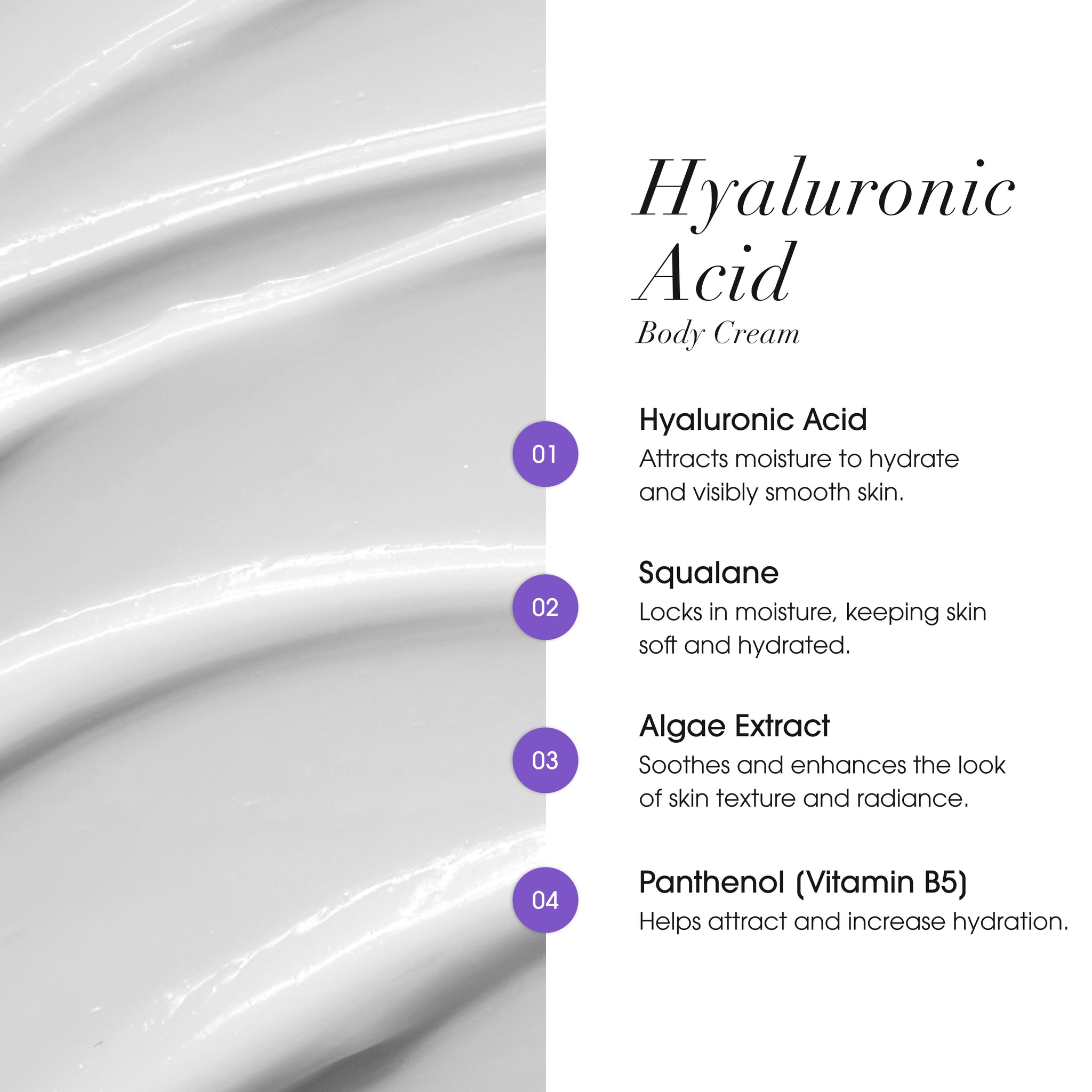 Hyaluronic Acid Body Cream