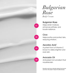 Bulgarian Rose Reviving Body Cream