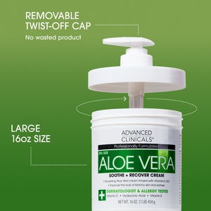 Crème Apaisant + Récupérante à l'Aloe Vera