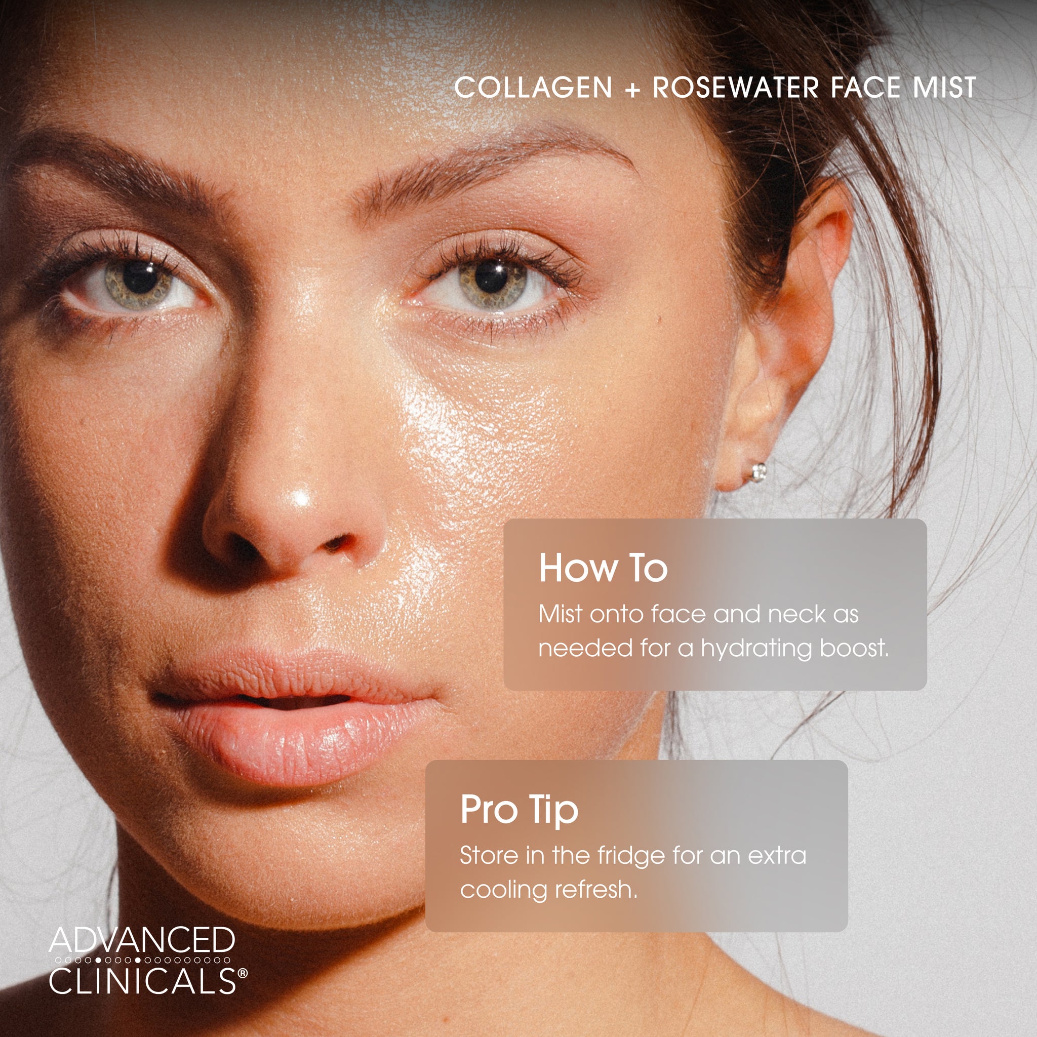 Collagen + Rosewater Plump + Glow Face Mist