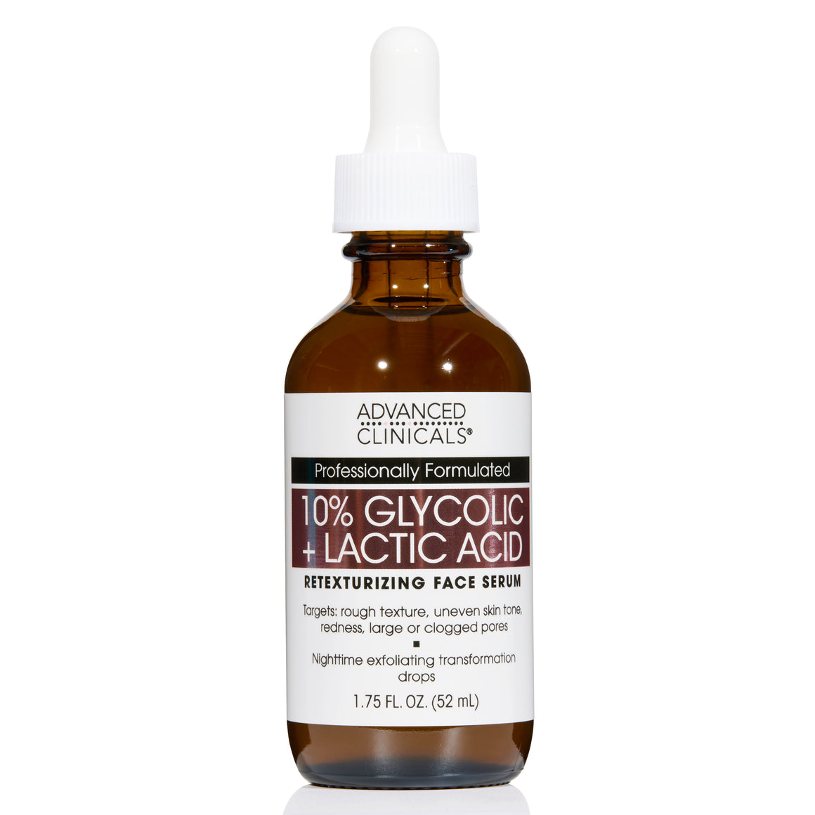 10% Glycolic + Lactic Acid Exfoliating Face Serum