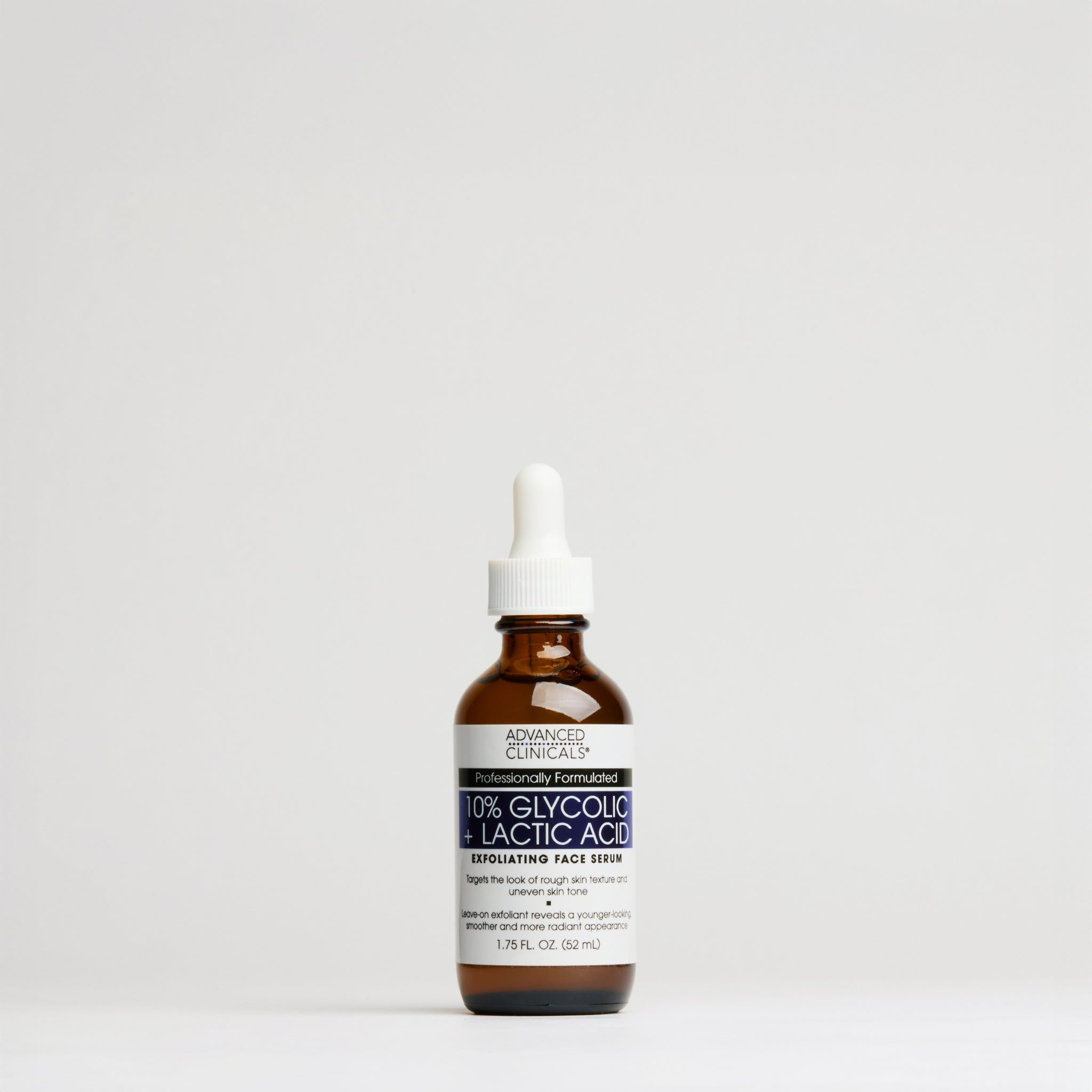 10% Glycolic Acid + Lactic Acid Face Serum - Advanced Clinicals 10% Glycolic Acid + Lactic Acid Face Serum - Advanced Clinicals