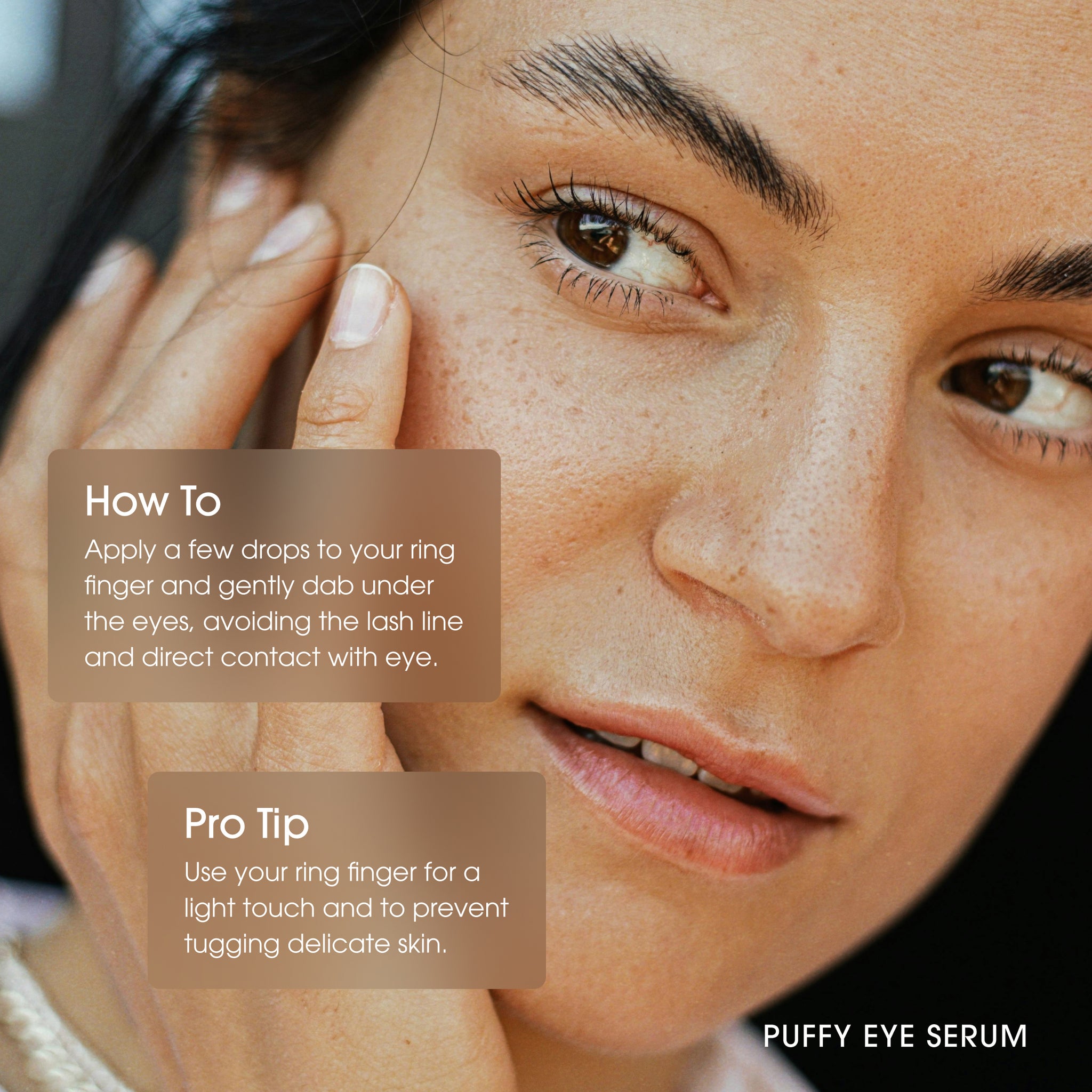 Sérum yeux gonflés