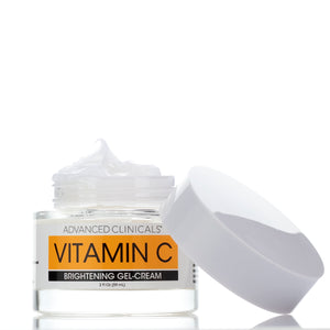 Gel-Crème Éclaircissant Visage à la Vitamine C