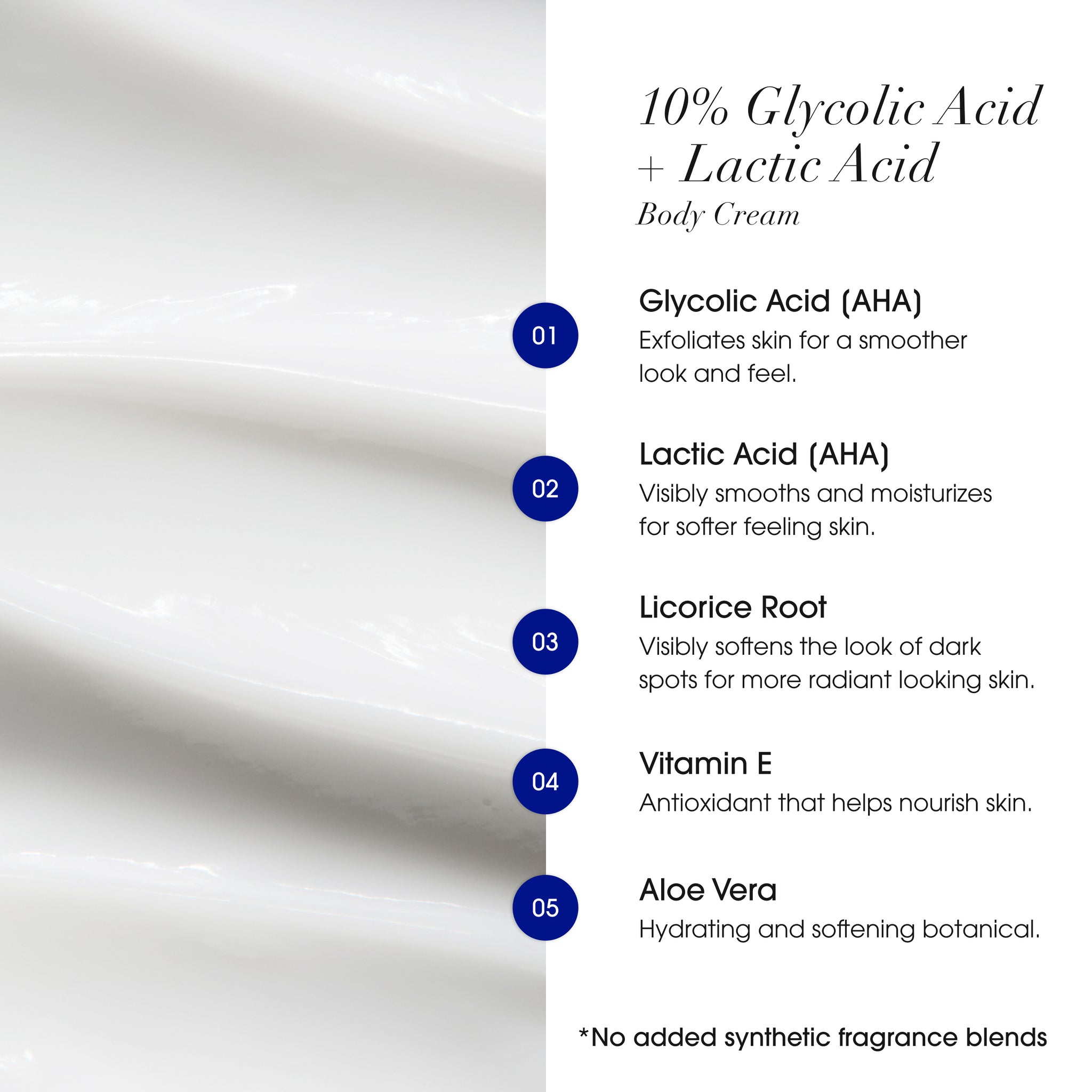 10% Glycolic + Lactic Acid Body Cream