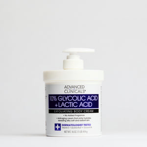 10% Glycolic + Lactic Acid Body Cream