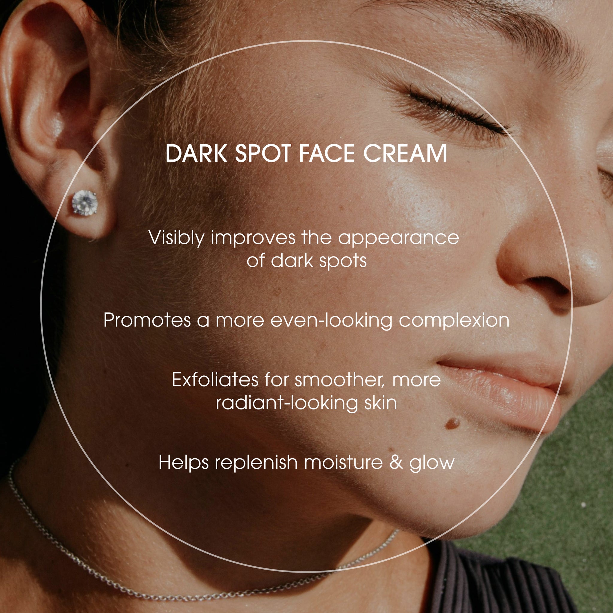 Crème éclaircissante pour le visage contre les taches brunes 2 Fl Oz