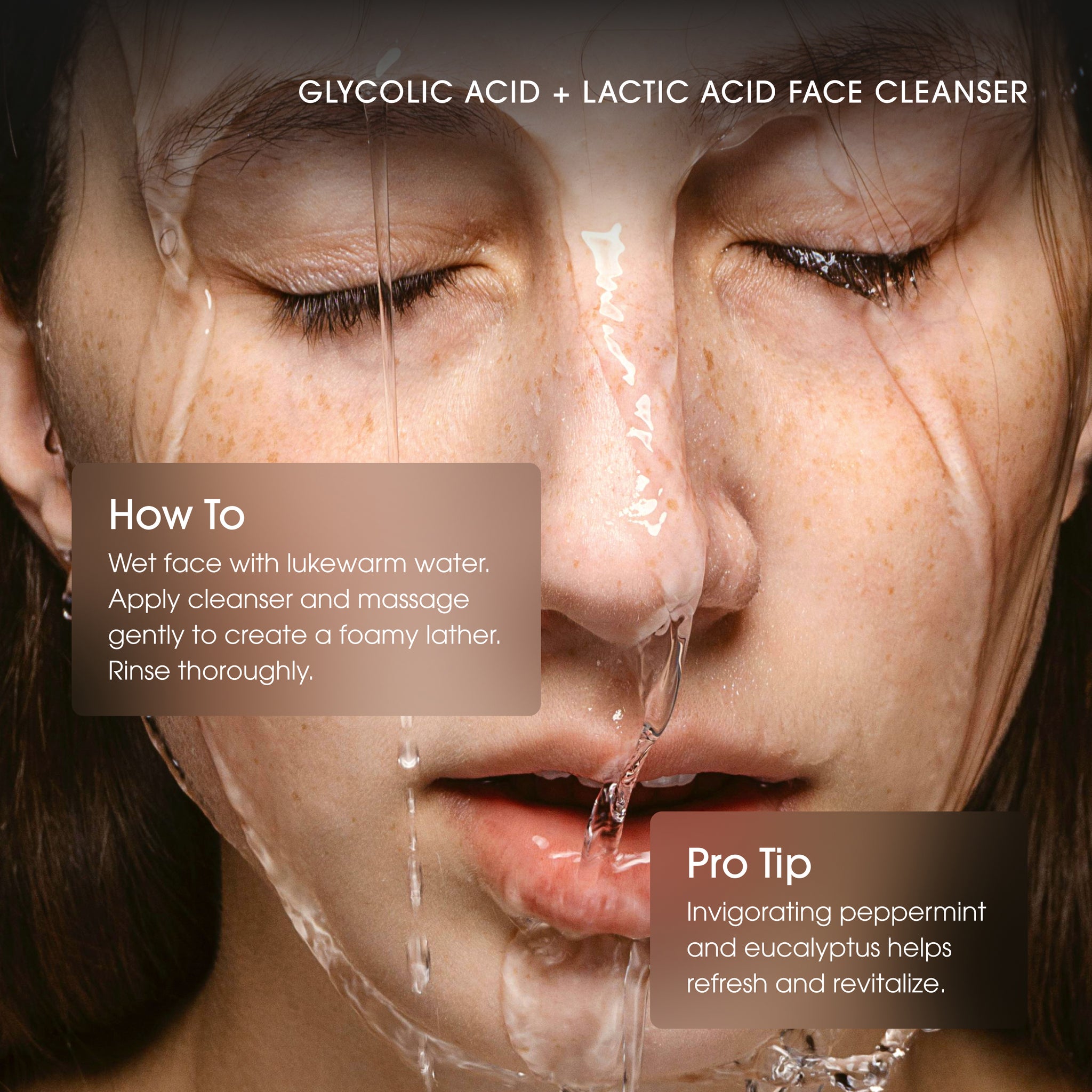 Glycolic Acid + Lactic Acid Cleanser
