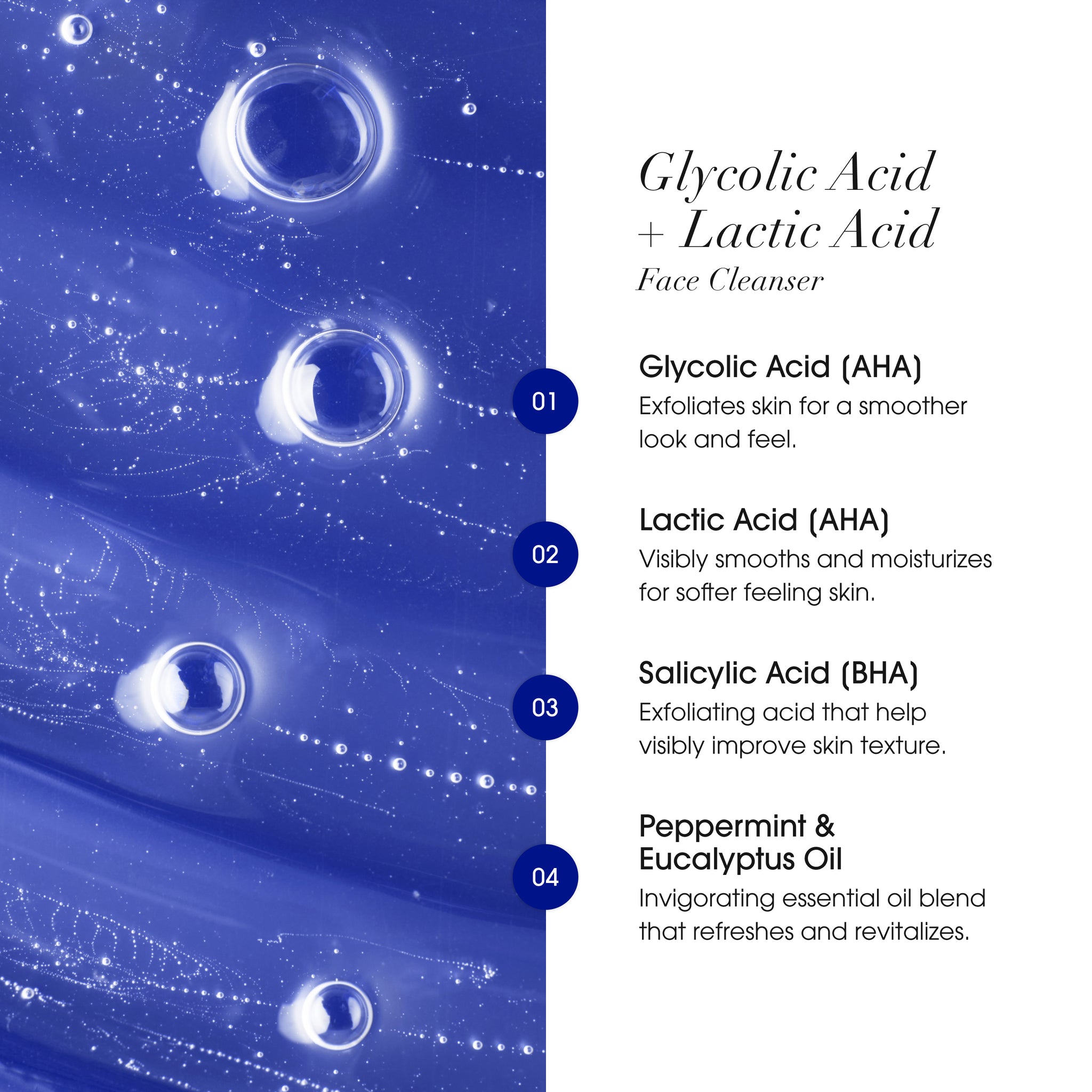 Glycolic Acid + Lactic Acid Cleanser