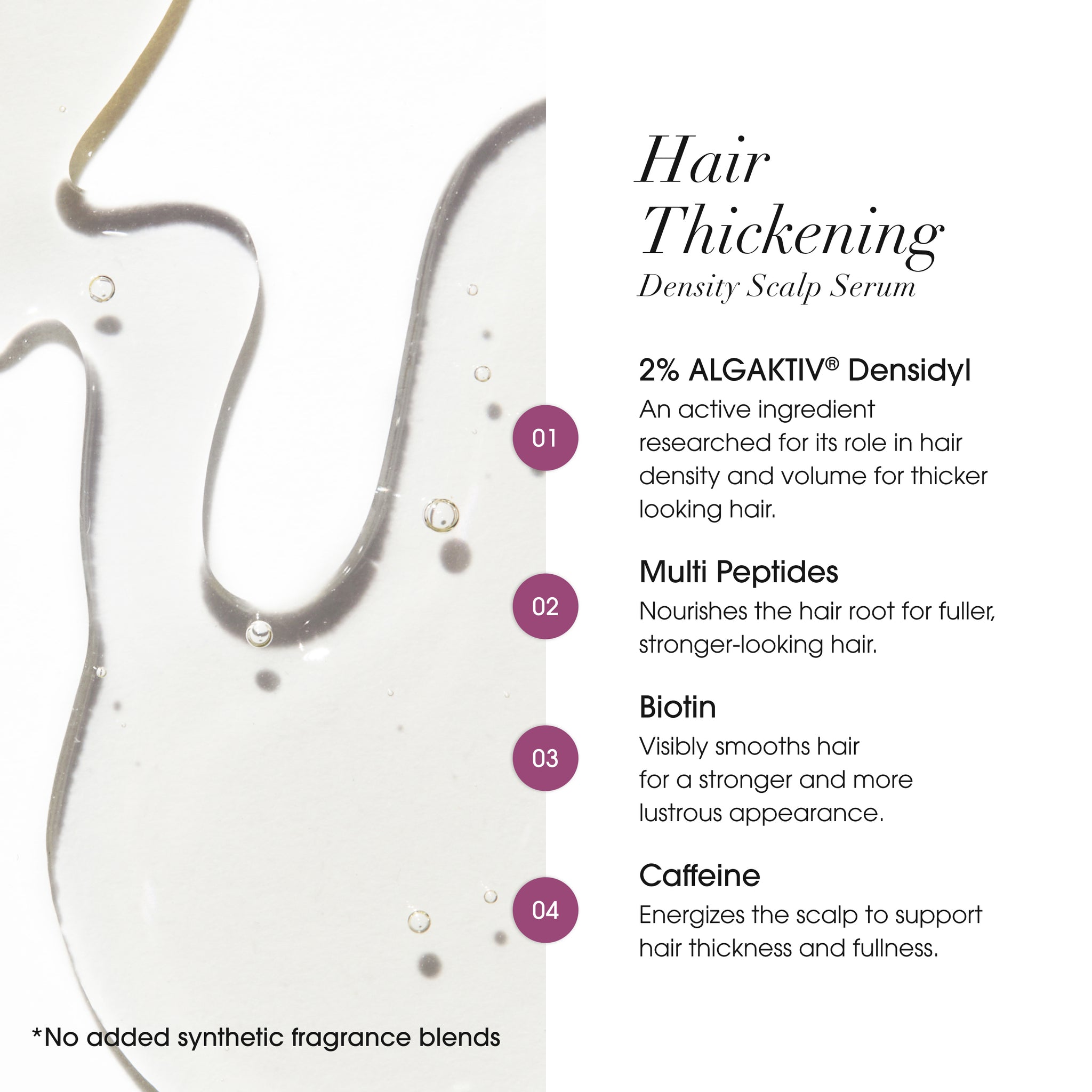 Hair Thickening Density Scalp Serum