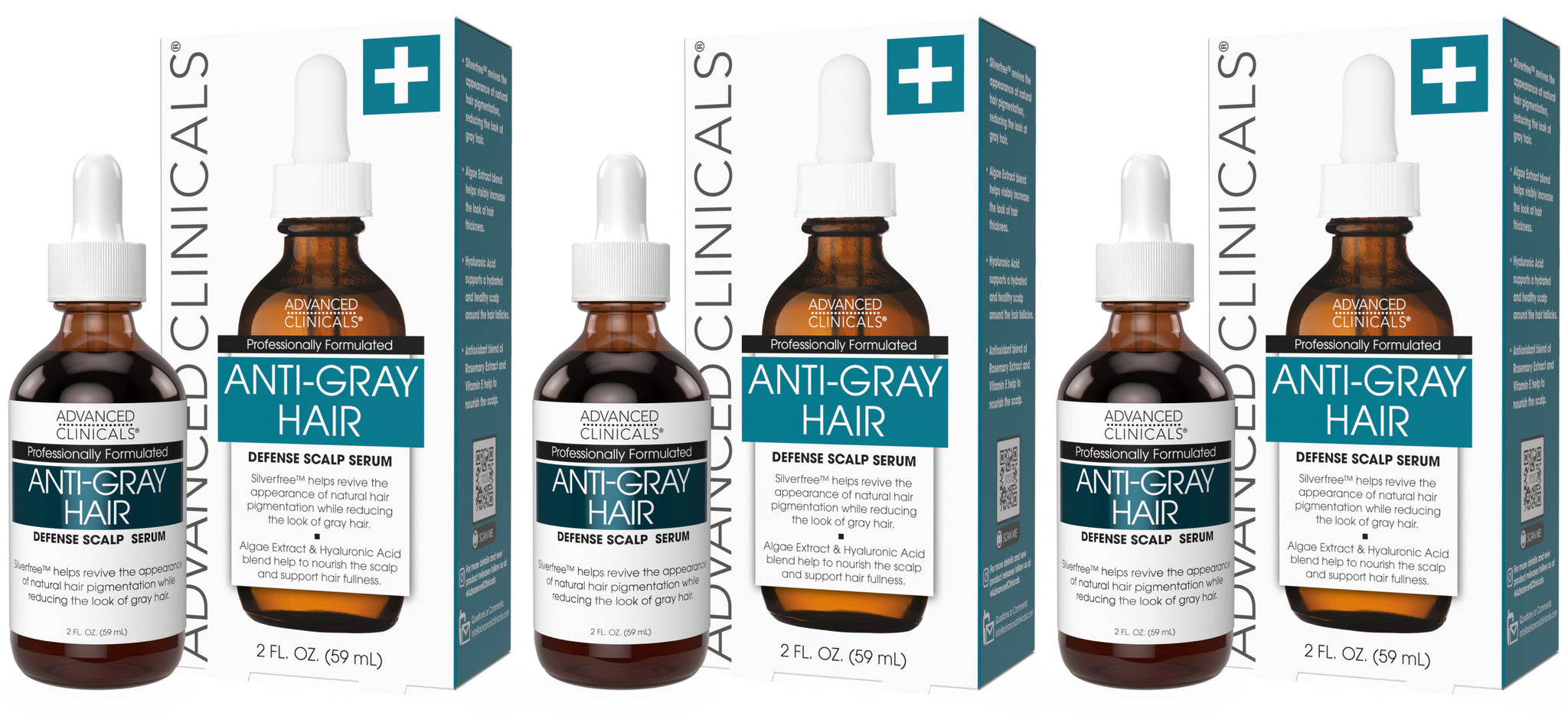 Anti-Gray Hair Defense Scalp Serum