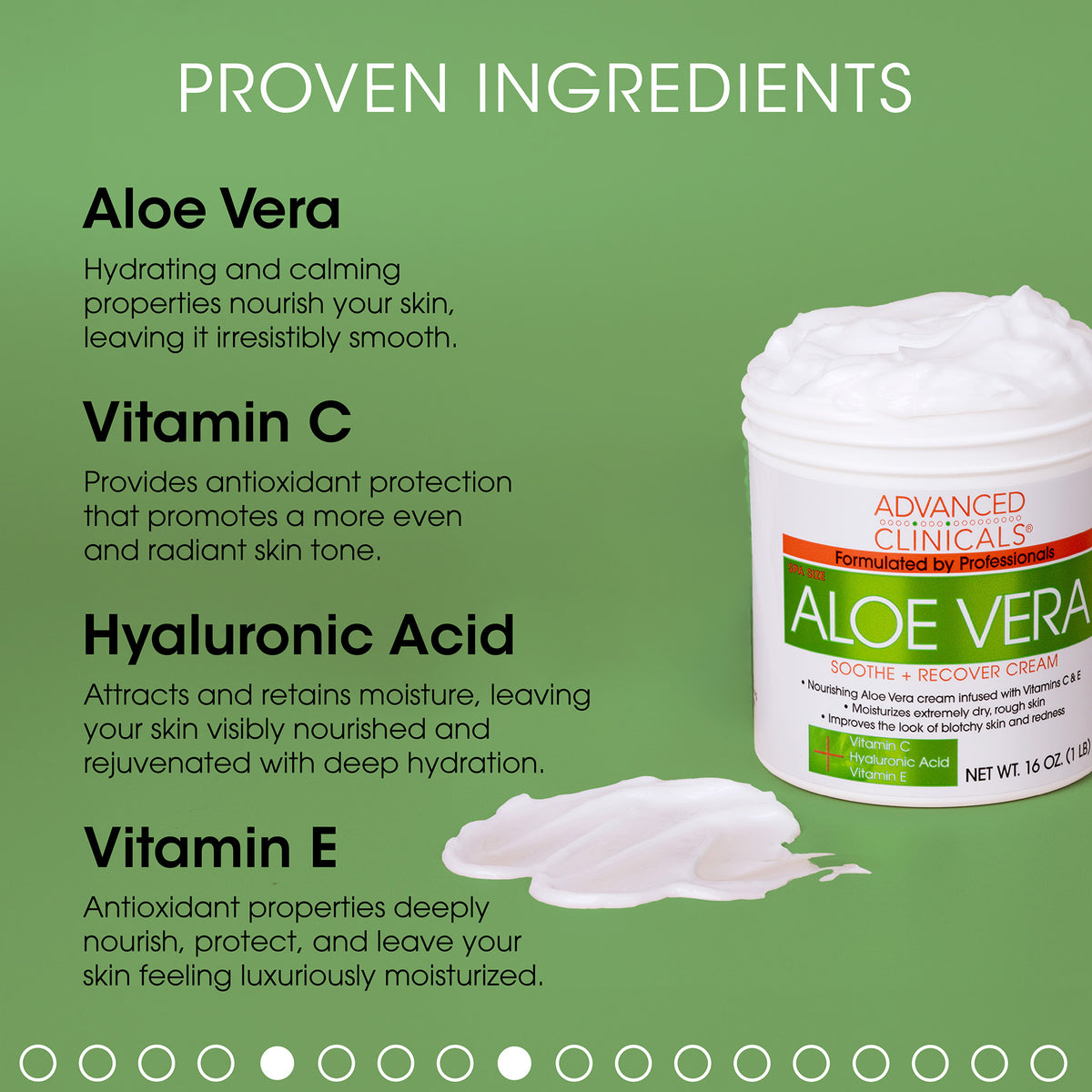 Aloe Vera Soothing Body Cream Advanced Clinicals