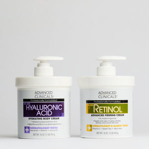 Retinol + Hyaluronic Acid Body Cream Bundle