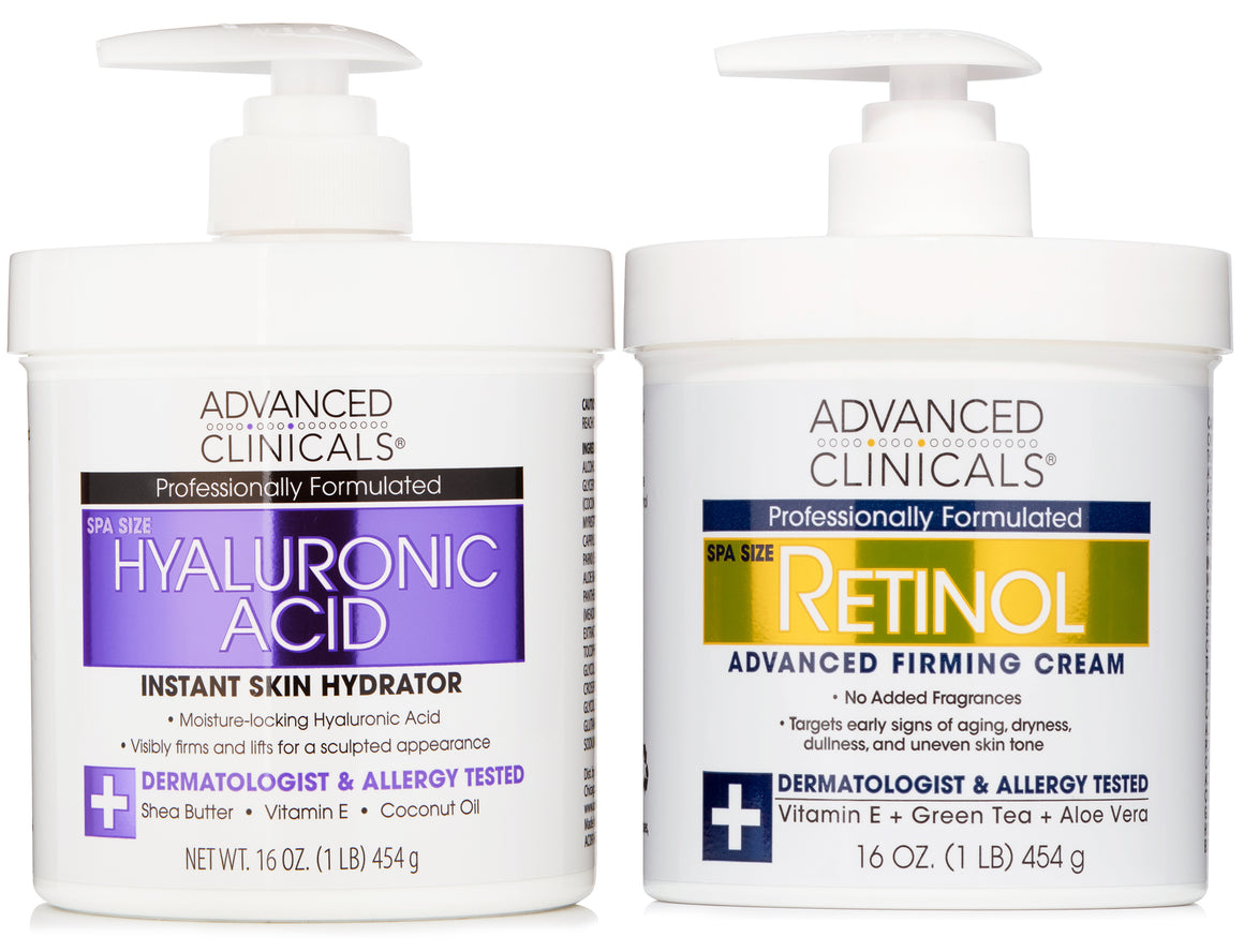 Retinol + Hyaluronic Acid Body Cream Bundle
