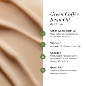 Green Coffee Bean Oil Body Cream