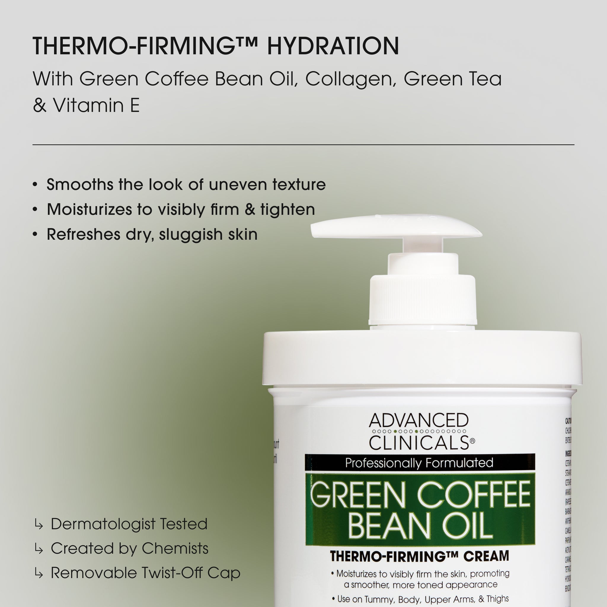 Green Coffee Bean Oil Body Cream