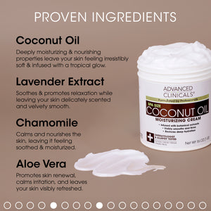 Coconut Oil Moisturizing Cream