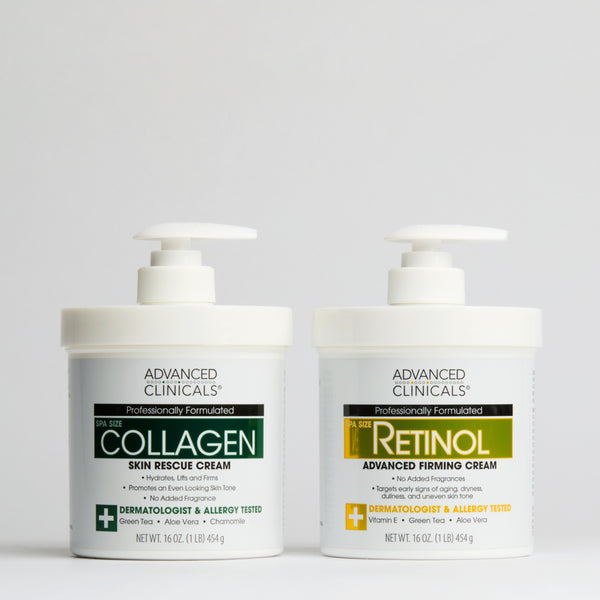 Collagen + Retinol Body Cream Bundle - Advanced Clinicals