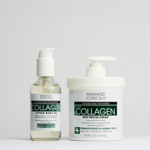 Collagen Body Cream + Body Oil Bundle