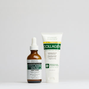 Collagen Serum +  Travel Size Cream Bundle