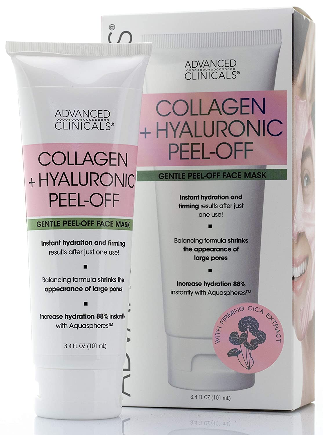 Collagen + Acid Anti-Aging Peel-Off Face Mask Advanced Clinicals