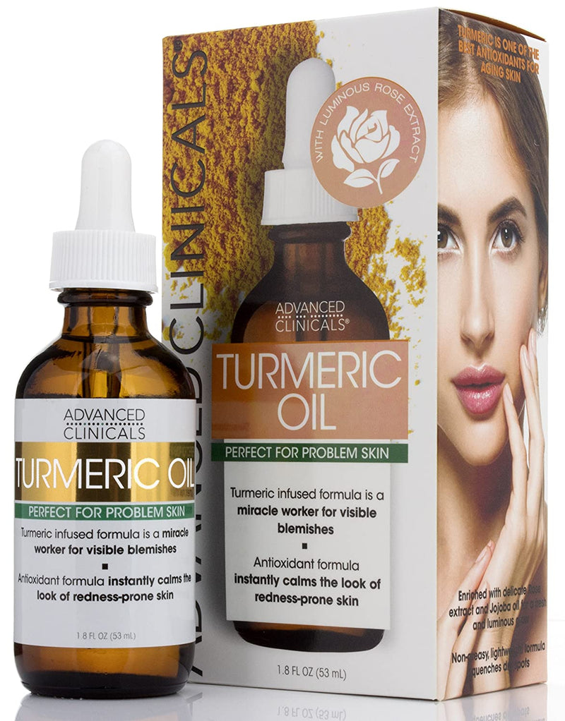 Turmeric Oil Face Serum Advanced Clinicals