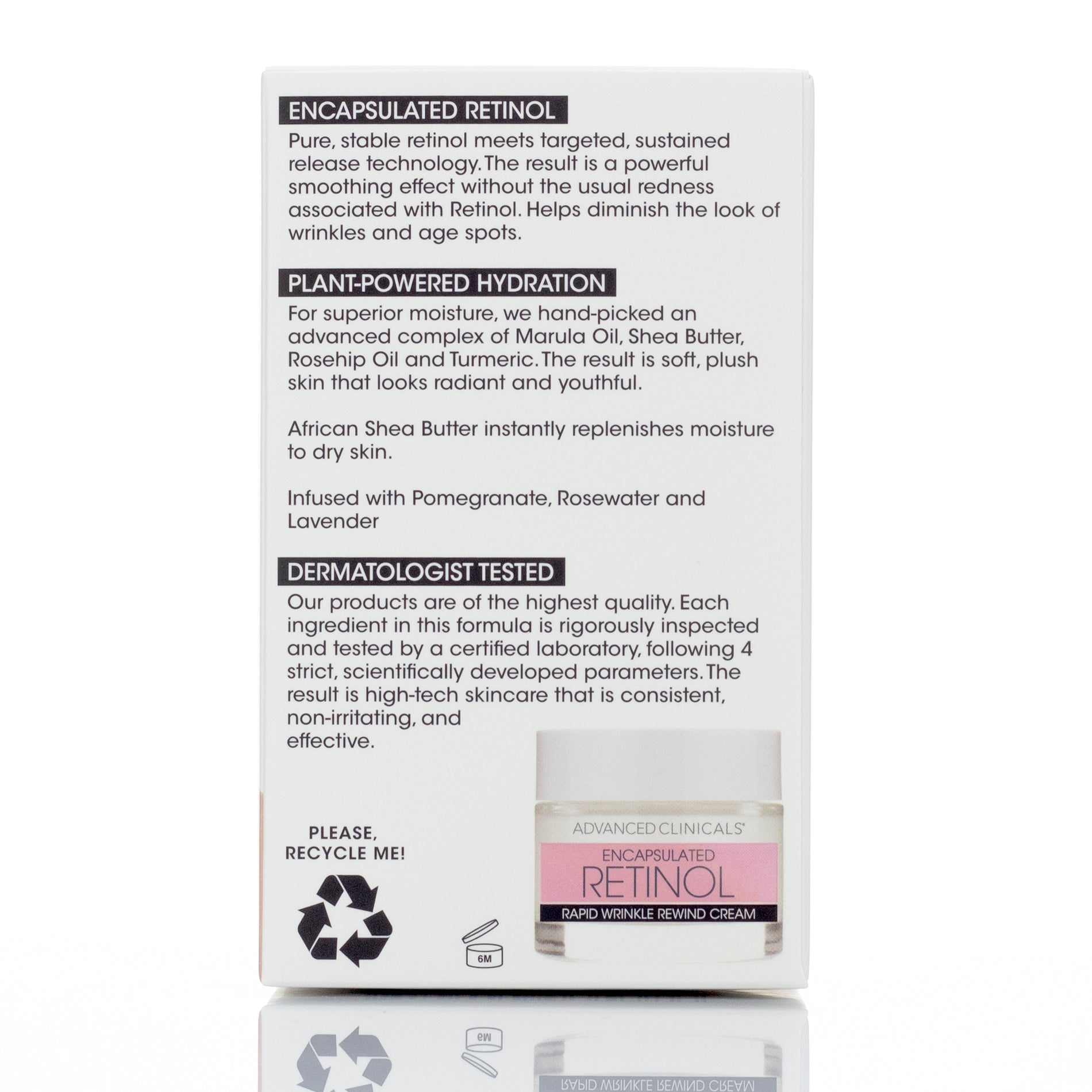 Retinol Face Cream Advanced Clinicals