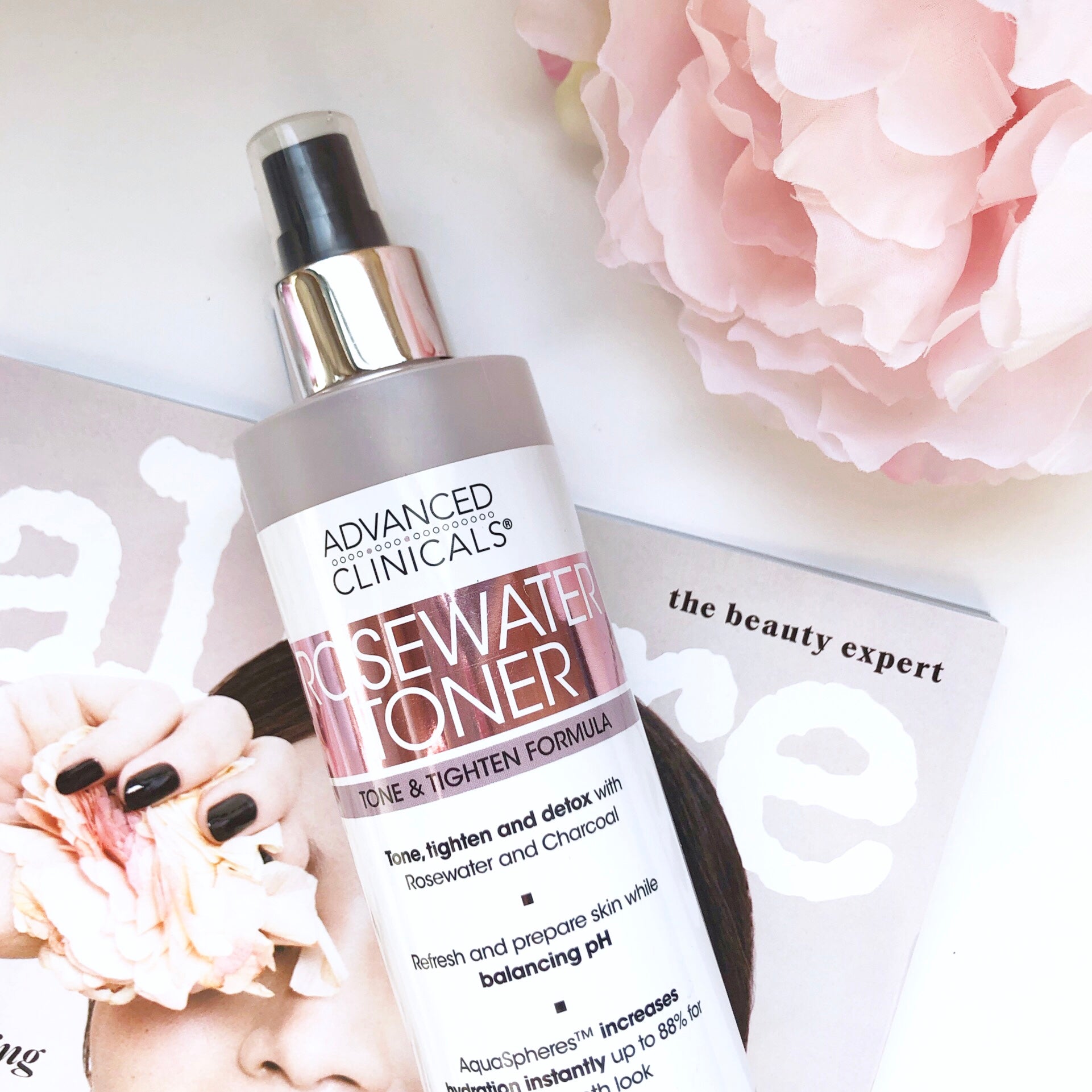 Rosewater + Collagen Face Toner - Advanced Clinicals
