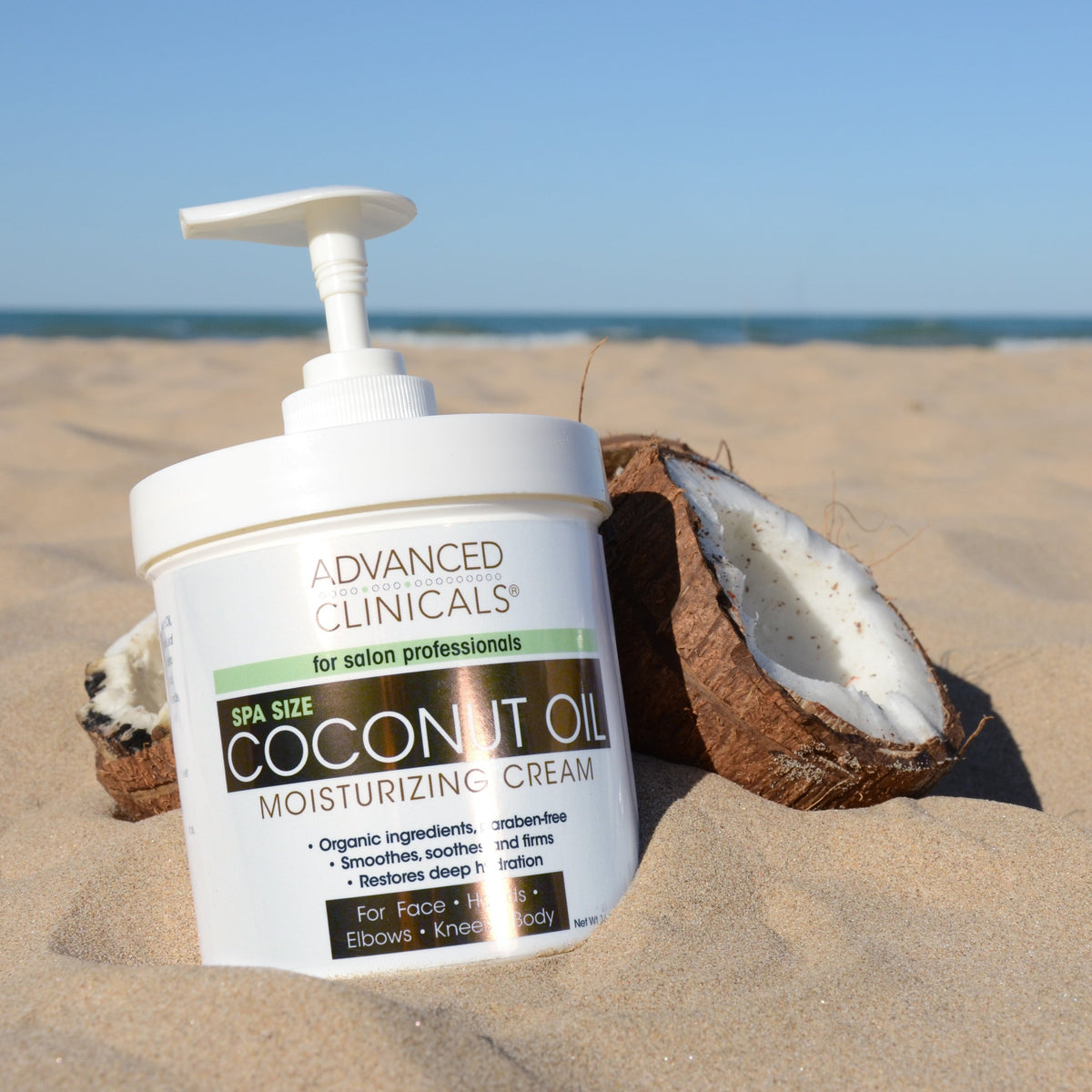 Coconut Oil Moisturizing Cream Advanced Clinicals